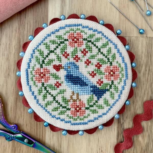 Blue Ribbon Birdie - A Complimentary Chart from Blue Ribbon Designs